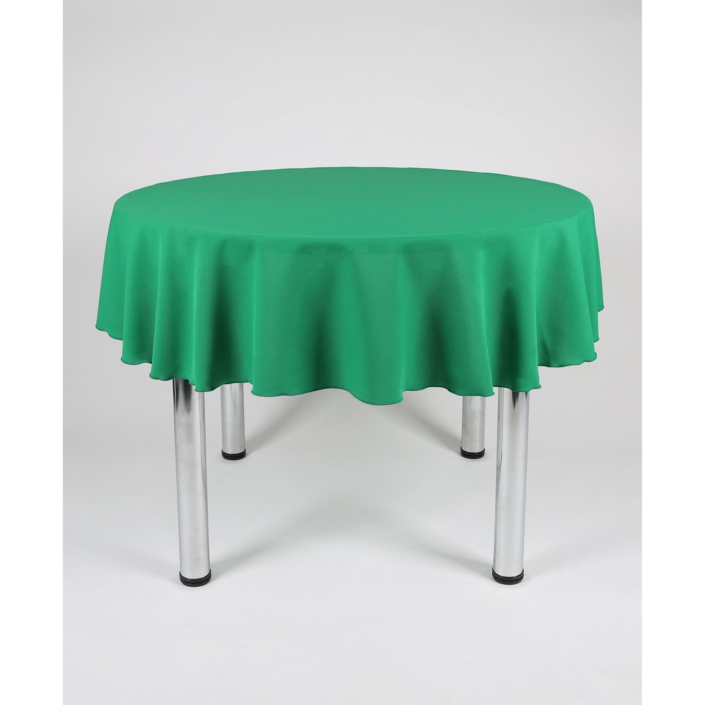 Emerald Green Plain Round Tablecloth - Extra Wide