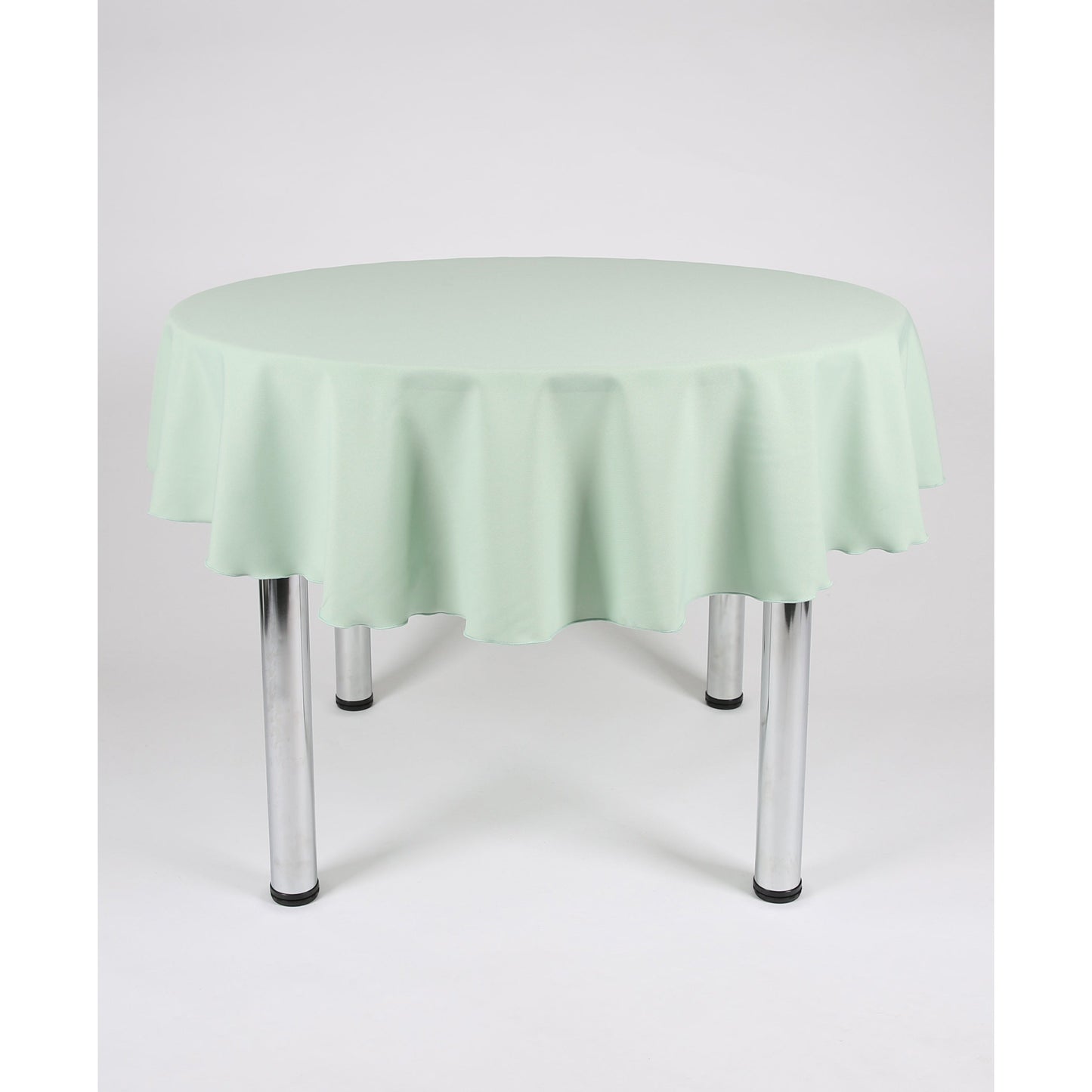 Mint Green Plain Round Tablecloth - Extra Wide