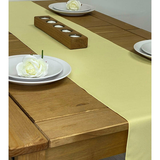Lemon Yellow Table Runner