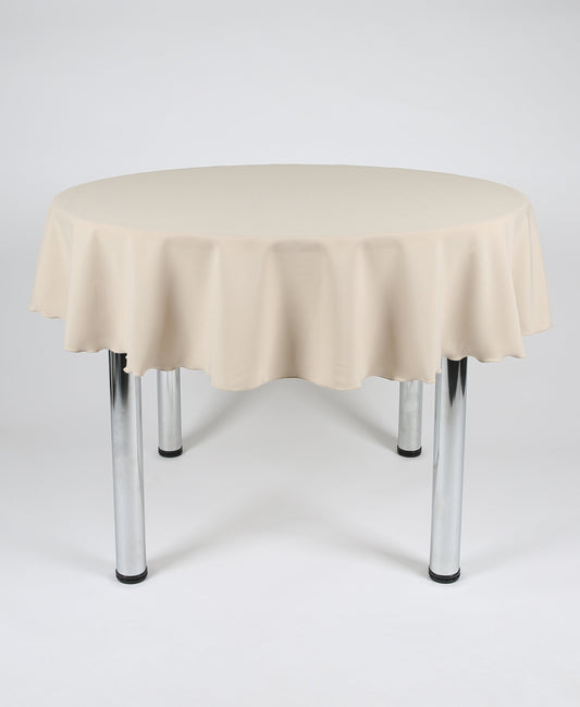  Stone Plain Round Tablecloth